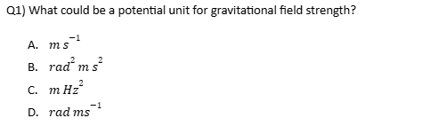 Question 1