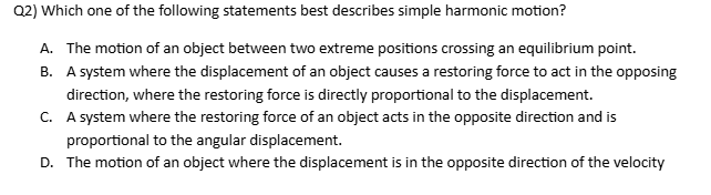 Question 2